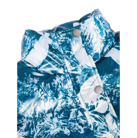 Женская водонепроницаемая куртка-жилетка 2 в 1 Guess с принтом 1159783819 (Синий, S)