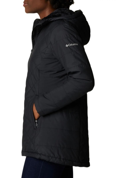 Куртка на меху Columbia 1159804060 (Черный, XS)