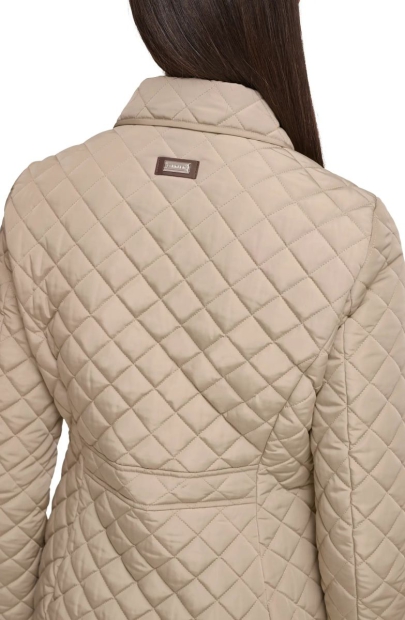 Женская стеганая куртка Calvin Klein 1159804353 (Бежевый, XS)