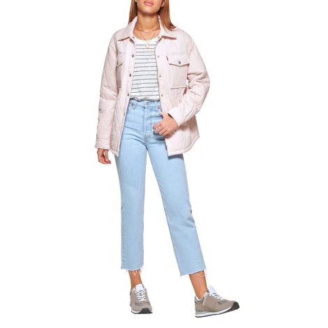 Женская стеганая куртка Levi's 1159832503 (Розовый L)