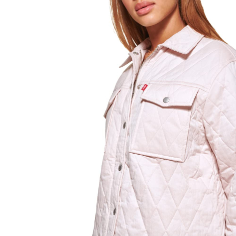 Женская стеганая куртка Levi's 1159832503 (Розовый L)