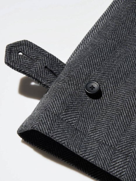 Куртка на молнии UNIQLO 1159832791 (Серый 3XL)