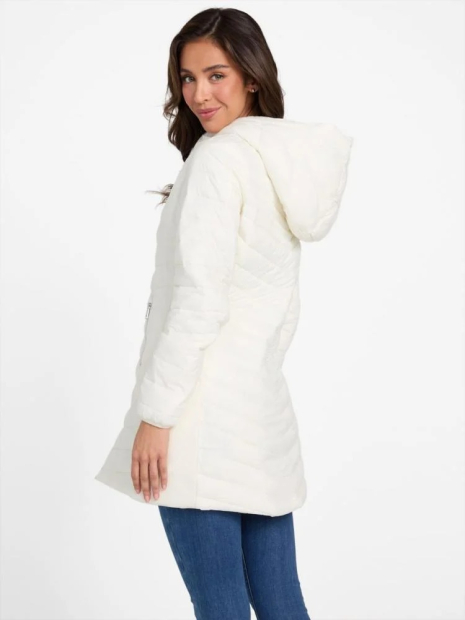 Женская стеганая куртка Guess 1159833343 (Белый XL)
