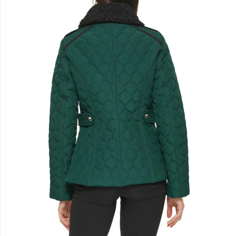 Стеганая женская куртка Guess 1159835555 (Зеленый S)