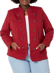 Женская куртка Tommy Hilfiger жакет 1159766491 (Бордовый, 1X)