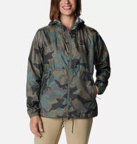 Женская водостойкая куртка Columbia с капюшоном 1159771954 (Камуфляж, XS)