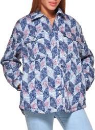 Женская стеганая куртка-бомбер Levi's на молнии 1159770148 (Разные цвета, M)