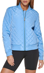 Женская стеганая куртка-бомбер Levi's 1159770301 (Голубой, XL)