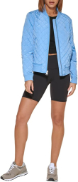 Женская стеганая куртка-бомбер Levi's 1159770301 (Голубой, XL)