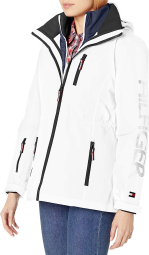 Женская куртка 3 в 1 Tommy Hilfiger на молнии 1159777951 (Белый/Синий, S)