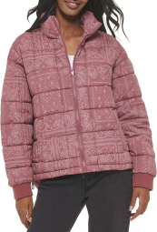 Женская стеганая куртка Levi's 1159781501 (Розовый, XL)