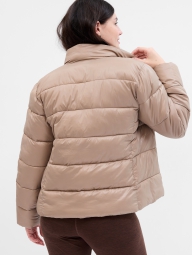 Тепла жіноча куртка GAP пуховик 1159795624 (Бежевий, XL)