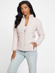 Женская стеганая куртка Guess 1159799605 (Розовый, XS)