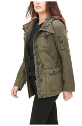 Женская хлопковая куртка Levi's 1159803866 (Зеленый, XS)