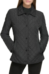 Женская стеганая куртка Calvin Klein 1159804352 (Черный, XL)