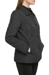 Женская стеганая куртка Calvin Klein 1159804357 (Черный, M)