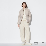 Женская ультралегкая куртка UNIQLO 1159811888 (Бежевый, L)