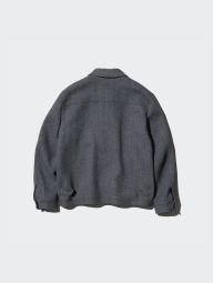 Куртка на блискавці UNIQLO 1159830914 (Сірий S)