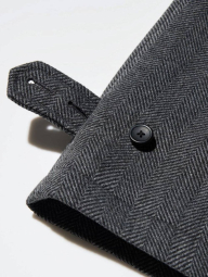 Куртка на молнии UNIQLO 1159832791 (Серый 3XL)