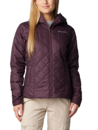 Женская стеганая куртка Columbia Copper Crest II Hooded 1159833710 (Бордовый 1X)