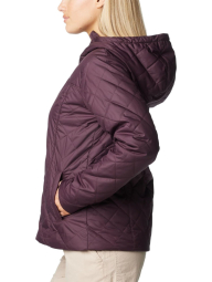 Женская стеганая куртка Columbia Copper Crest II Hooded 1159833710 (Бордовый 1X)