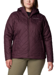 Женская стеганая куртка Columbia Copper Crest II Hooded 1159833710 (Бордовый 1X)