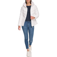 Женская стеганая куртка Tommy Hilfiger на молнии 1159833854 (Белый XL)
