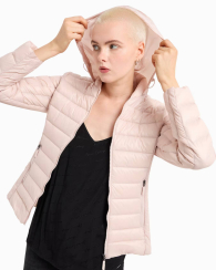 Жіноча куртка-пуховик Armani Exchange 1159836200 (рожевий XS)