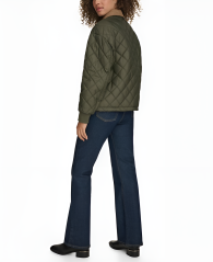 Жіноча стьобана куртка Levi's 1159836240 (Зелений M)