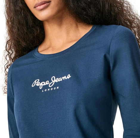 Жіночий лонгслів Pepe Jeans London кофта з логотипом оригінал S