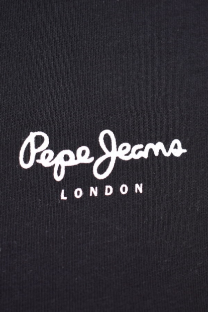 Женский лонгслив Pepe Jeans London кофта с логотипом 1159814418 (Черный, XS)