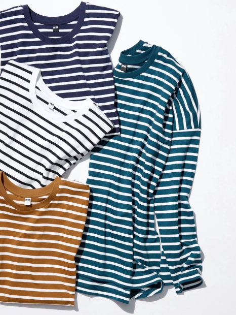 Стильний лонгслів Uniqlo 1159821289 (Коричневий M)