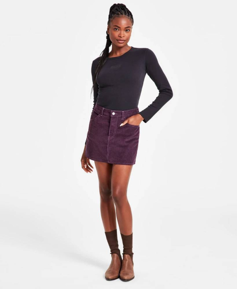 Женский лонгслив Levi's кофта 1159835654 (Черный S)