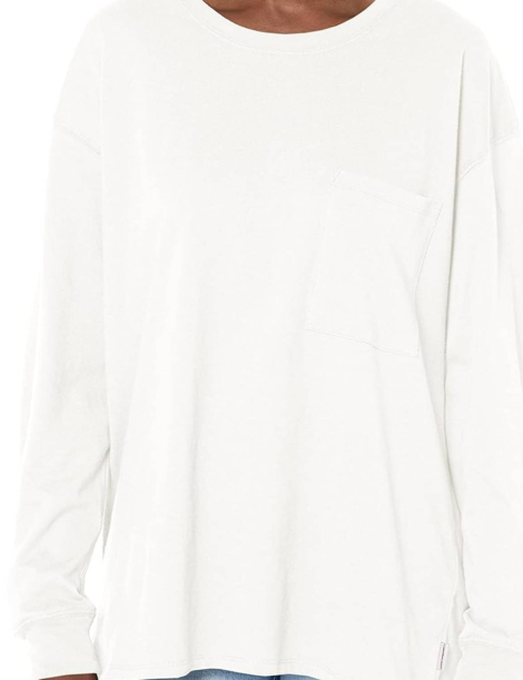 Жіночий лонгслів Calvin Klein 1159835661 (Молочний S)