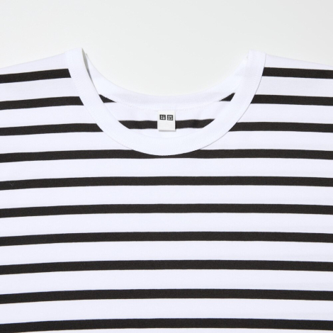 Стильный лонгслив Uniqlo 1159835672 (Белый S)