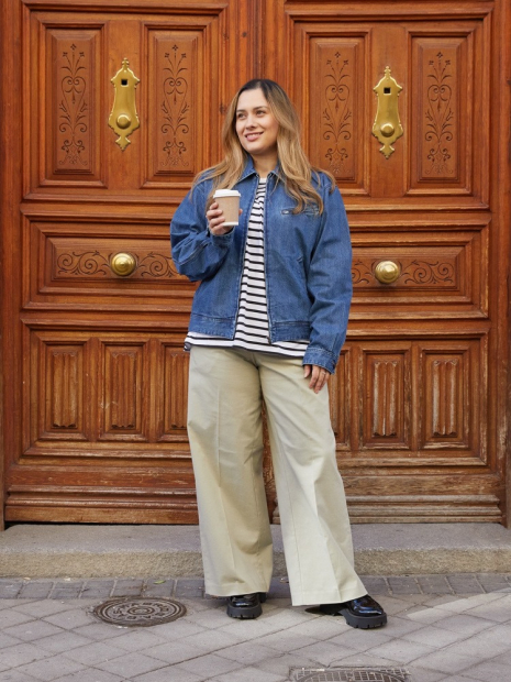 Стильный лонгслив Uniqlo 1159835672 (Белый S)