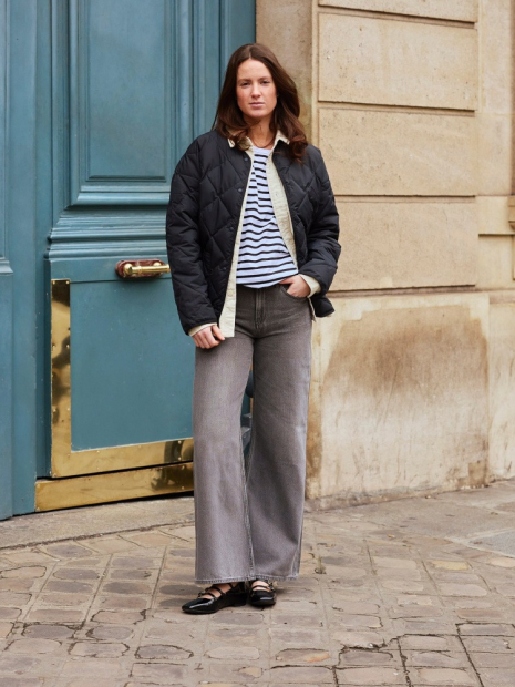 Стильный лонгслив Uniqlo 1159835672 (Белый S)