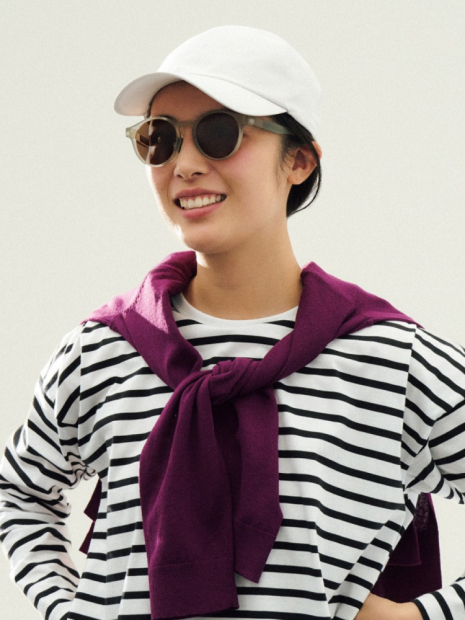 Стильный лонгслив Uniqlo 1159835672 (Белый S)