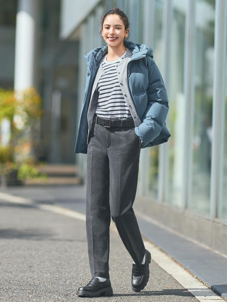 Стильный лонгслив Uniqlo 1159835672 (Белый S)