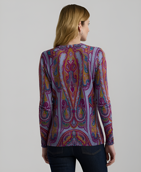 Жіночий лонгслів Ralph Lauren 1159836348 (Фіолетовий XXL)