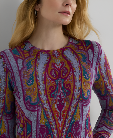 Жіночий лонгслів Ralph Lauren 1159836348 (Фіолетовий XXL)