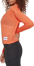 Сетчатый пуловер Tommy Hilfiger с логотипом 1159777043 (Оранжевый, XL)