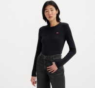 Женский лонгслив Levi's кофта 1159815165 (Черный XL)