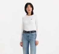 Женский лонгслив Levi's кофта 1159812506 (Белый, S)