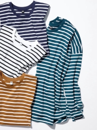 Стильний лонгслів Uniqlo 1159821289 (Коричневий M)