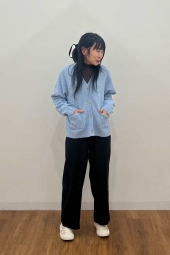 Эластичный лонгслив UNIQLO водолазка в рубчик 1159826949 (Коричневый S)