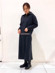 Эластичный лонгслив в рубчик UNIQLO в полоску 1159828543 (Черный XL)