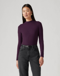 Женский лонгслив Levi's 1159831829 (Фиолетовый L)
