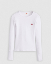 Женский лонгслив Levi's кофта 1159835299 (Белый M)