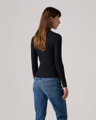 Жіночий лонгслів Levi's кофта 1159835301 (Чорний S)